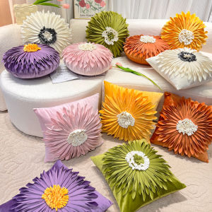 March SUNFLOWER Sofa Living Room Pillow round Bedroom Bay Window Backrest Nordic Simple Accessible Luxury Big Backrest