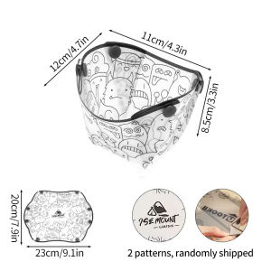 Outdoor Camping Folding Lightweight Tableware Camping Supplies Portable Foldable Bowl Plate Cup Filter Folding Tableware посуда