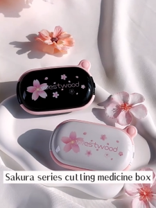 Cut Medicine Box Packaging Portable Small Mini Portable Pill Divider