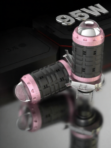 UNJOYLIOD | LED Laser Headlight Lenses Combined High And Low Beam