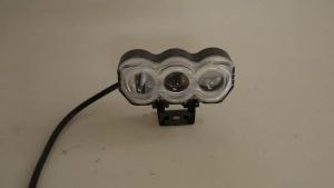 KEVANLY | 1PCS Motorcycle LED Spotlight 3 Lens White Yellow Flashing Light Hi/Low Beam Super Bright RGB Angle Eyes Auxiliary Driving Lamp
