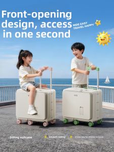 VCC | Ride-on Children Luggage Front-opening Password-lock Case