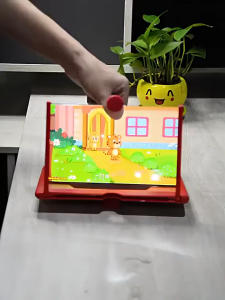 Kaca Pembesar Layar HP Smartphone 3D / Handphone Stand HP Murah