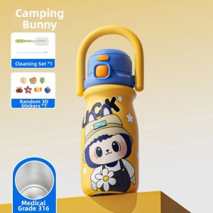 CHICU TOM | Cute Insulated Straw Water Bottle for School Girls 2026 New Edition