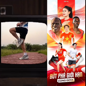 Giày thể thao chạy bộ nam nữ Goya Trail Blaze năm 2025 siêu bám Khóa dây thông minh