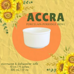 ACCRA Mangkok Bubur Keramik | Porcelain Porridge Bowl