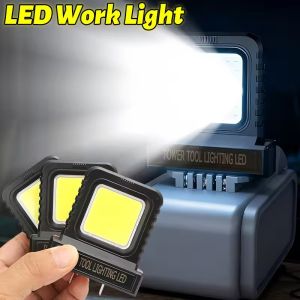 ไฟ LED ส่องสว่างสูงอุปกรณ์เครื่องมือไฟฟ้าสำหรับ IP67กันน้ำกลางแจ้ง20V-21V แบตเตอรี่ลิเธียมไฟทำงานกลางแจ้ง