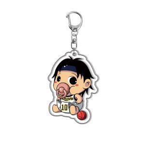 Bandai | SLAM DUNK Acrylic Keychain Double Sided Akagi Takenori Sakuragi Hanamichi Creative DIY Backpack Pendant