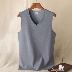 Áo Thun Lót Lông Cừu Dài Tay Cho Nam Mùa Thu Đông Giữ Ấm Cơ Bản Thường Ngày Kháng Khuẩn Cổ Tròn Màu Trơn