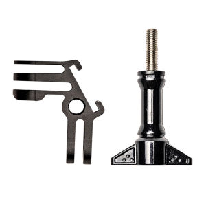 90 Degree Direction Tripod Adapter Elbow Mount Thumb Screw Cold Shoe 1/4" Hole for GoPro Hero 13 12 11 10 Insta360 Action Camera