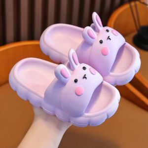 OFM-S60 Sandal Anak Perempuan Motif Kelinci Lucu / Sendal Selop Rabbit Selop Karet Empuk Anak