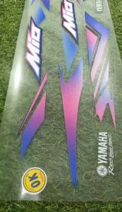 Striping Lis Mio Karbu  Bahan Sticker Bening Transparan Polet Sticker Variasi