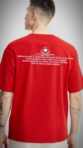 Kaos PSHT Kata-Kata Falsafah Setia Hati Tulisan Bijak SH Logo Hati Lengan Pendek Katun Combed