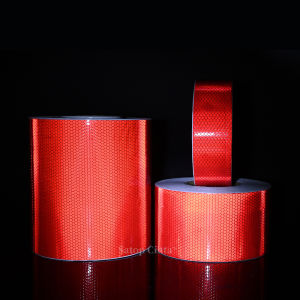 5cm/10cm/20cm*5M Red Wateproof Reflective Adhesive Tapes Warning Caution Marking Strips Reflectors Stickers For Motorcycle Truck