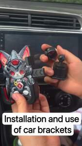 YYKG Car Air Outlet Phone holder 360 ° Rotating Mobile Phone Mount Clip Special Car Air Outlet Navigation Hook Type Fixation