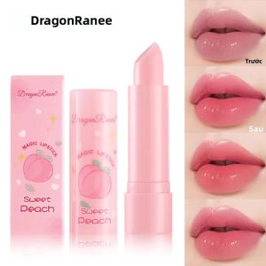 Son Dưỡng Môi Đổi Màu Dragon Ranee Peach Jelly Stain Dưỡng Ẩm Lâu Dài Chống Nước Làm Mịn Phục Hồi Chăm Sóc Môi 3.5g