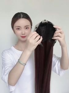 Womens Fashion Hair Wig Long straight Wig with Adjustable Headband Easy Clip-on Hair Accessories