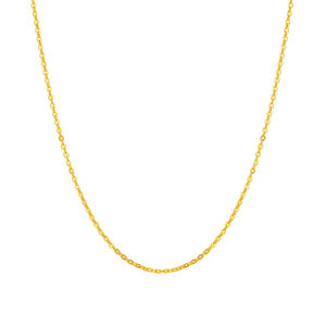 Valentines Day Gift For Girlfriend Golden Necklace