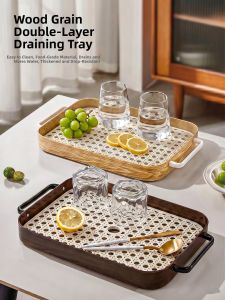 YAGANG | Rectangular Large Tray Home Chinese Style