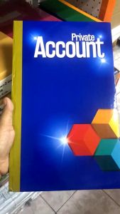 💙สมุดบัญชีเคลือบปก สมุดบัญชี MAYFLOWER M-2.30 คละสี (ราคา/เล่ม) | KKNT