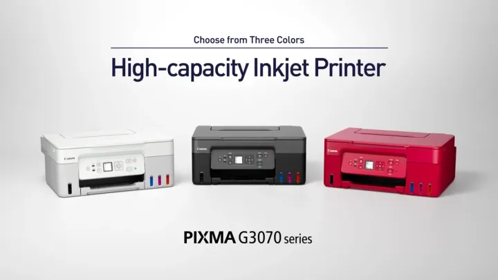 Canon PIXMA G3770 Wireless Ink Tank Printer All-in-One Print Scan Copy WiFi High Yield Printer