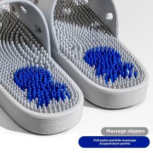Massaging Indoor Slippers Soft Bottom Home Comfort Foot Care Anti-Slip Couples Slippers Summer Season Couple Home Shoes