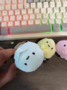 Bandai | Bộ Kẹp Tóc Phong Cách Hoạt Hình Với Hình Con Vật Ở Góc Bốn Màu Sắc Phụ Kiện Tóc Nhỏ Xinh Xắn Dành Cho Bạn Bè