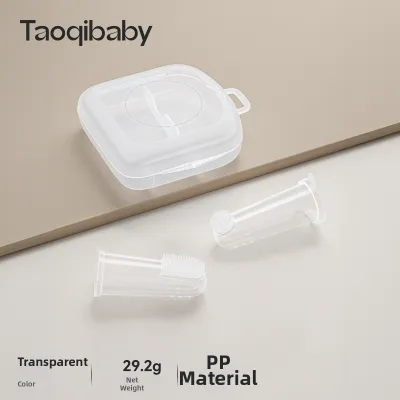 Taoqibaby | Finger Toothbrush for Babies Oral Care 0-3 Years