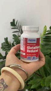 Viên Uống Trắng Da Glutathione Reduced 500mg Jarrow Formulas Mỹ