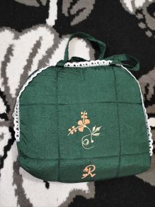 Mukena Parasut Bahan Tebal Mukena Parasut Bordir Bahan Adem