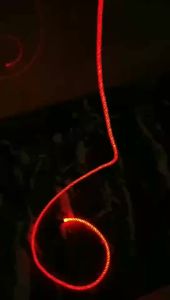 Cáp Sạc Siêu Tốc 6A 3 Trong 1 Với Thiết Kế Đèn RGB Đổi Màu Cáp Dữ Liệu Sạc Ô Tô Đa Năng