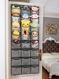 Hat Storage Hanging Bag Toy Childrens Little Doll behind the Door Wall Hanging Storage Bag Nail-Free Door Sundries Storage Artifact