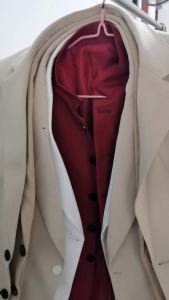 Bộ Vest Nam 3 Món Màu Trắng Chất Liệu Linen Kiểu Dáng Ôm Sát Ve Áo Notch Bộ Vest Đi Biển Dự Tiệc Dạ Hội Thường Ngày Chất Liệu Pha Polyester