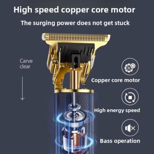 MONLEYTA | German Multifunctional Hair Clippers Shaver For Men Bald Head Trimming Machine Professional Barber Electric Razor Beard Trimmer