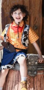 Girls Princess Dress Spring Autumn Denim Birthday Cake Skirt Puffy Sleeves Long Sleeve Mid-length H-shaped Korean Style