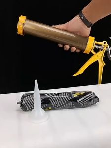 Sealant PU 500ml untuk Kaca Mobil: Sikat Sosis & Sika Polyurethane