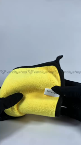 2PCS Kain Lap Microfiber 2 Sisi 30x30 Multifungsi Mobil Motor Dapur 500GSM