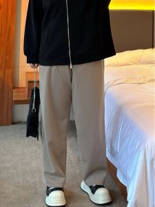 plus Size High Waist Dad Jeans Elastic Casual Pants for Plump Women Comfortable Cotton Polyester Blend Long Trousers