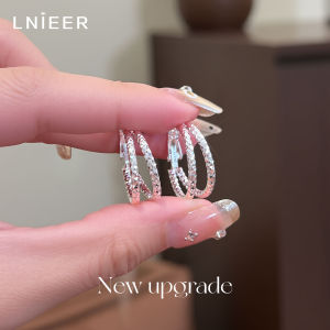 Lnieer | Bông Tai Thiết Kế Tinh Tế Bạc 999