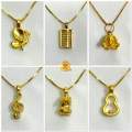 จี้ลายมงคล จี้ทองคำแท้ 99.99 ไซร์เล็ก สำหรับสร้อยเส้นเล็ก มีใบรับประกันทองคำแท้ (รับซท้อคืน). 