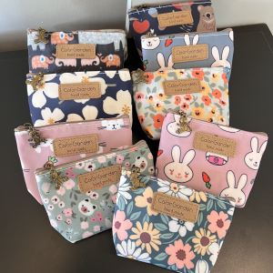 South Korea Cartoon Cute Mini Coin Purse Waterproof Oxford Cloth Small Size Coin Purse Sundries Storage Small Bag Key Case