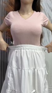 CRS - MICHU BLOUSE KATUN TWISTCONE / ALIANDA SHIRT / KOREAN PASTEL TOP LONGSLEEVE