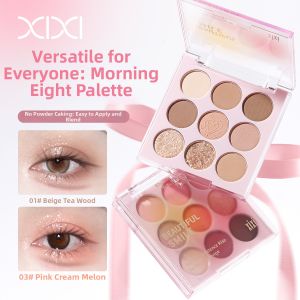 XIXI | Bột Mắt Matte Lấp Lánh Màu Sắc Ít Bão Hòa Hàng Ngày Vivacious