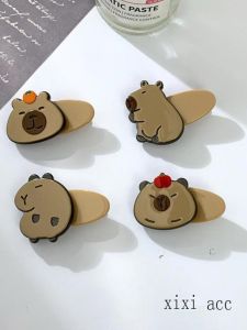 Kẹp Tóc Acetate Capybara Hoạt Hình Dễ Thương Kẹp Tóc Hình Mỏ Vịt Dễ Thương Cho Bé Gái Kẹp Tóc Đơn Giản Kẹp Tóc Thời Trang Phụ Kiện Tóc