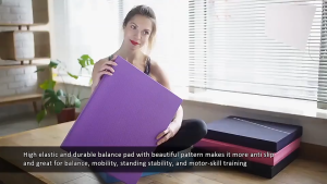 แผ่นคุกเข่าล้อท้อง Balance Pad โฟมหนา แผ่นรองเข่า-ศอก สำหรับโยคะและพิลาทิส EX0040-41