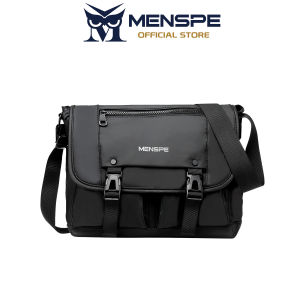 MENSPE Men Shoulder Bags Cross Body Bags Messenger Bag Waterproof Oxford Fashion Bag Large Capacity Sling Bags Simple Casual Sport Street Bag for Student Teenager