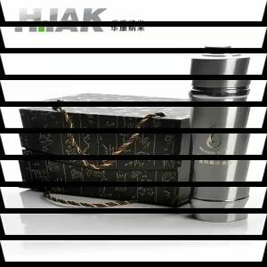 2025 Tourmaline Thermos Cup Electric Stone Maifan Stone Weak Alkaline Gift Water Cup 304 Wholesale Stainless Steel Magnetized Water Bottle