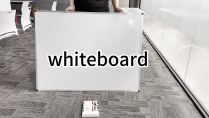 EXPOSE White Board with Stand Magnetic Whiteboar Office School Writing Board Multiple Sizes Wall Stickers White Board Supplies Home