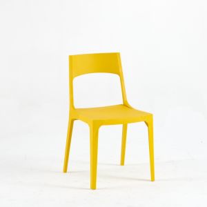 Nordic Style Thickened Plastic Dining Chair with Backrest Casual Designer Home Furniture Book Desk Chair for Adults