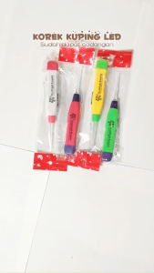 Korek Kuping Led - Alat Pembersih Telinga Elektrik Lampu - Earpick Flashlight